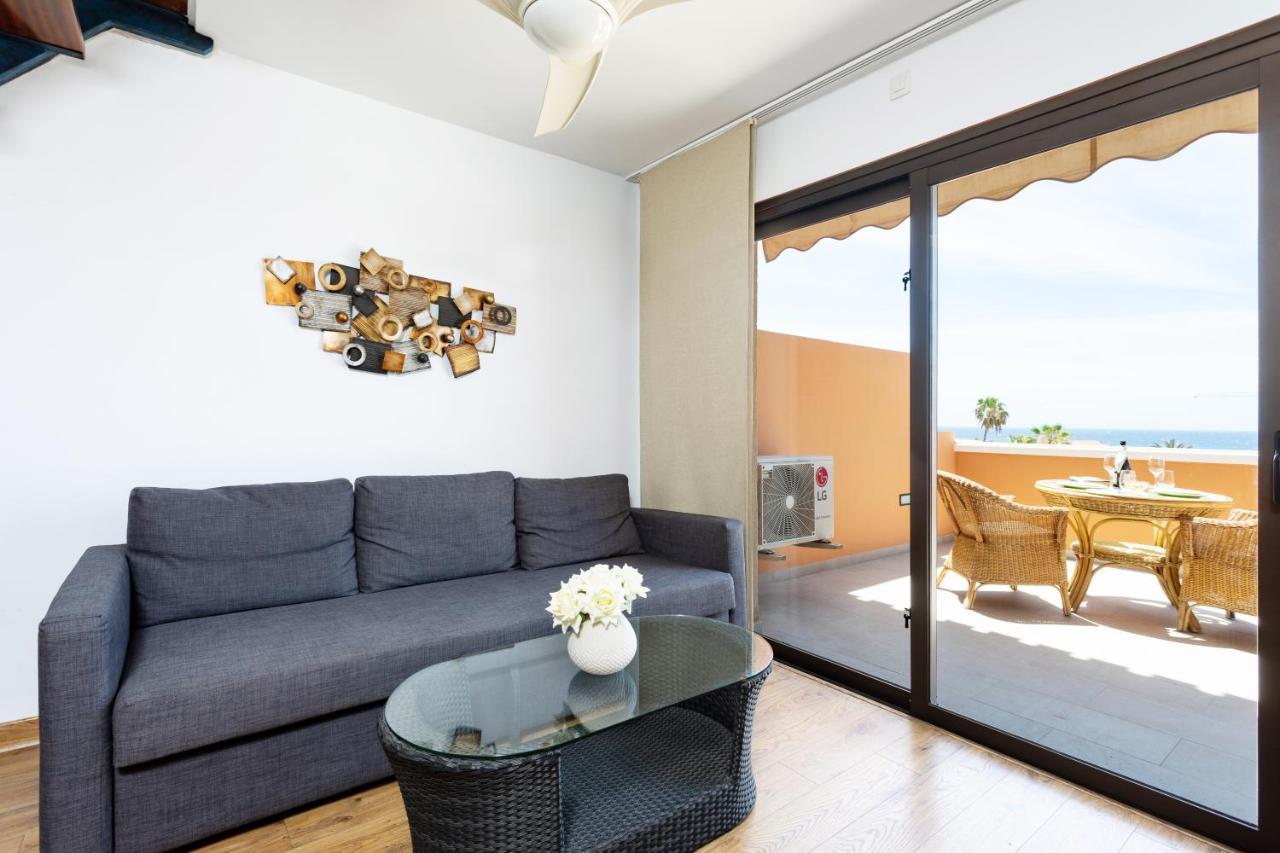 Exclusive Penthouse Playa Las Vistas 4 Close To The Sea And Beach, Aircondition For A Fee, Wifi, Terrace, Heated Pool Playa de las Américas Eksteriør billede