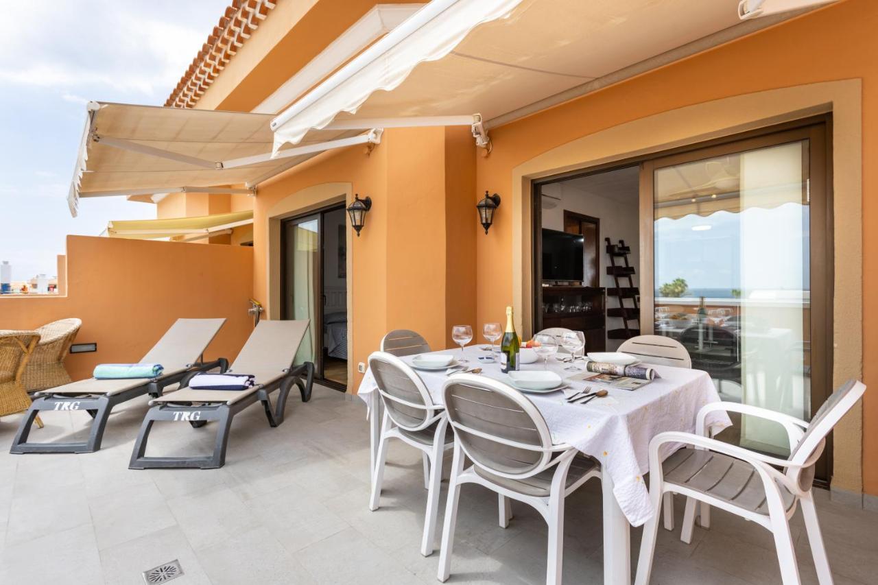 Exclusive Penthouse Playa Las Vistas 4 Close To The Sea And Beach, Aircondition For A Fee, Wifi, Terrace, Heated Pool Playa de las Américas Eksteriør billede
