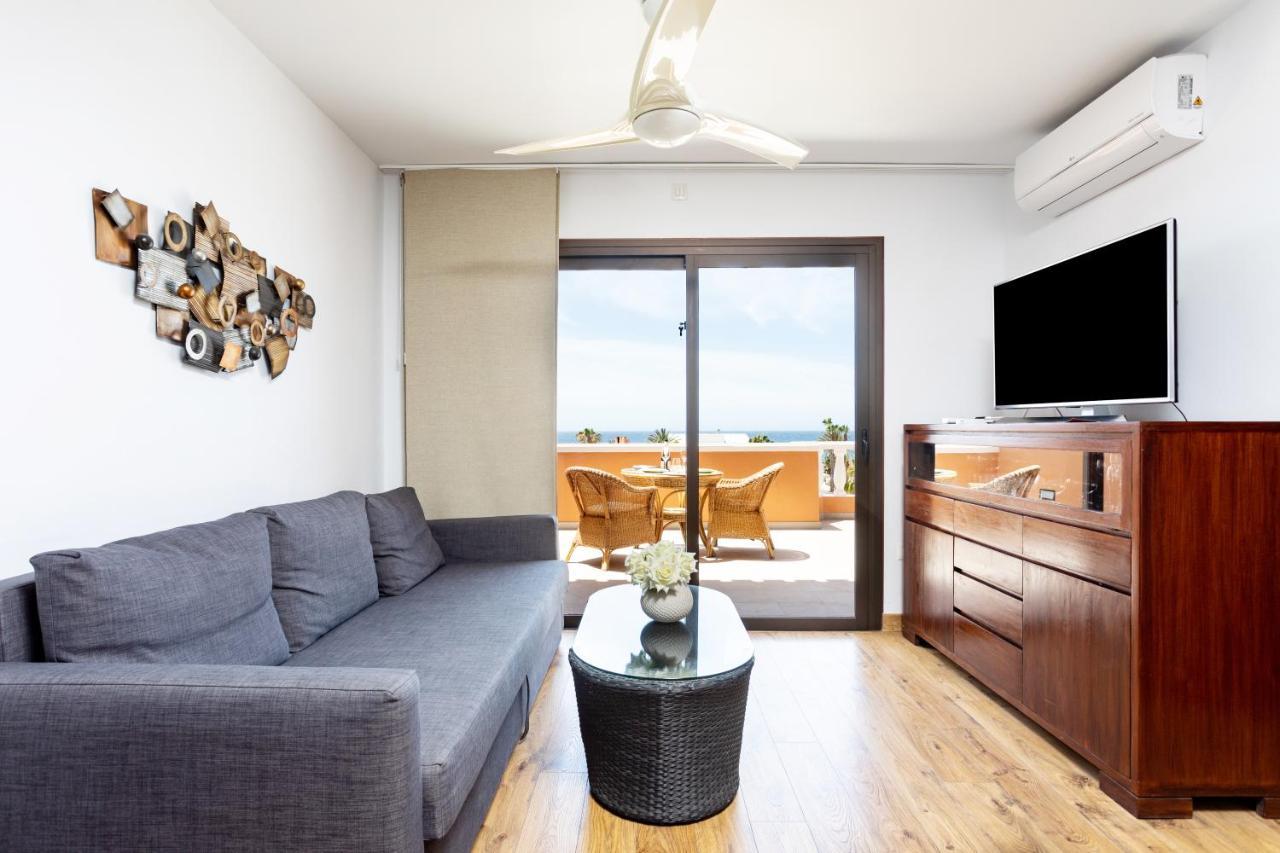 Exclusive Penthouse Playa Las Vistas 4 Close To The Sea And Beach, Aircondition For A Fee, Wifi, Terrace, Heated Pool Playa de las Américas Eksteriør billede